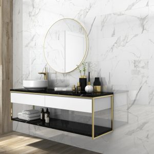 Carrara gloss marble Porcelain