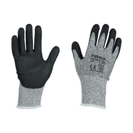 High Cut Gloves PU Coated HPPE 